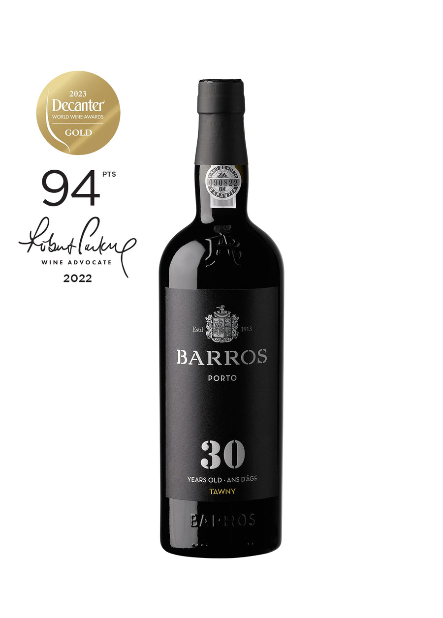 VINHO DO PORTO BARROS 30 ANOS TAWNY