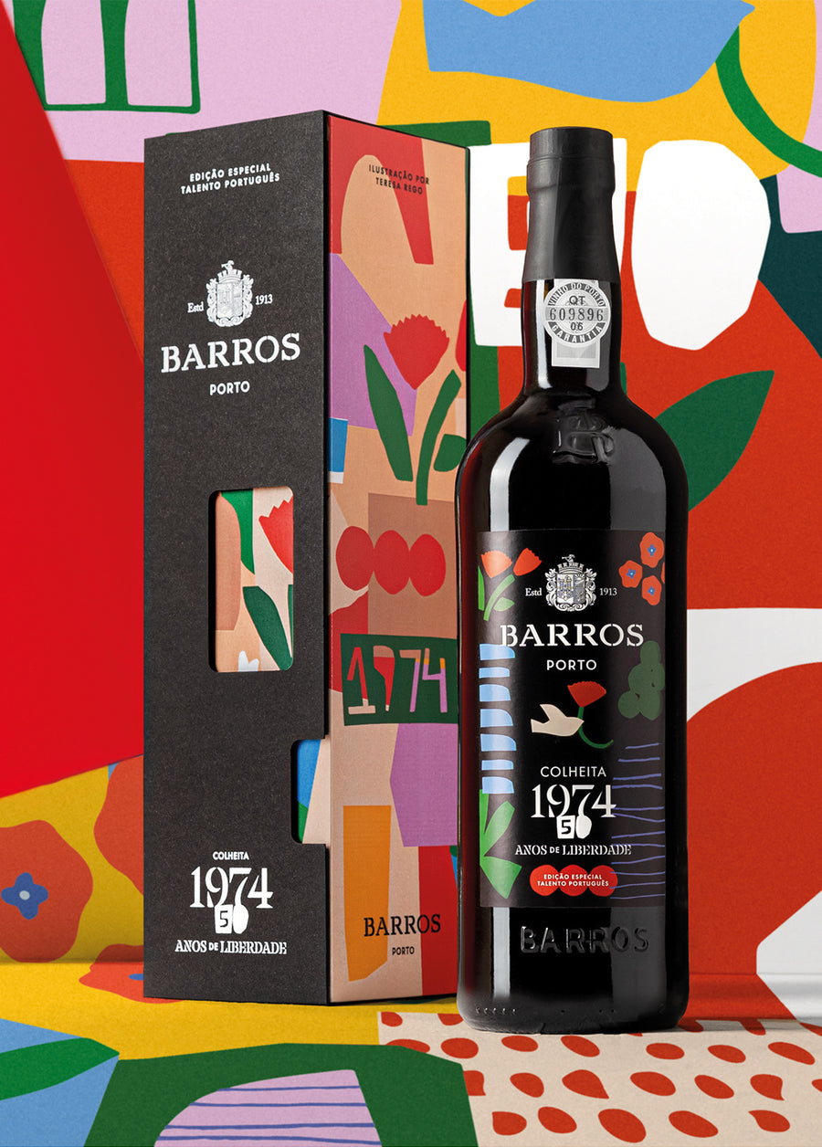 VINHO DO PORTO BARROS COLHEITA 1974 - Edição Especial 25 de Abril