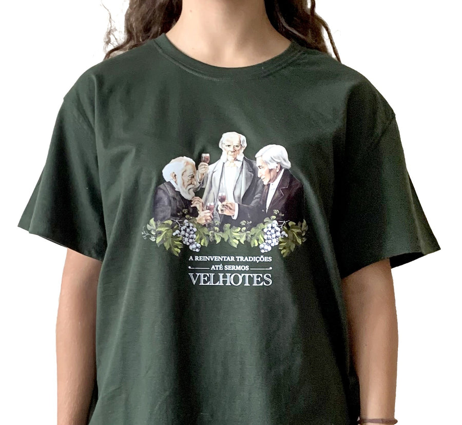 T-SHIRT VERDE VELHOTES