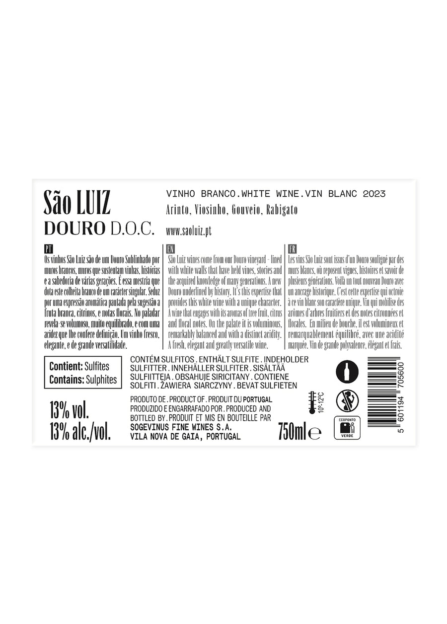 VINHO DOURO SÃO LUIZ BRANCO 2023