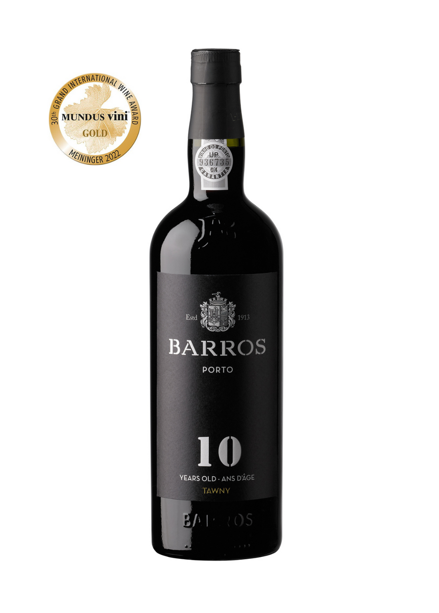 VINHO DO PORTO BARROS 10 ANOS TAWNY