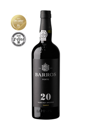 VINHO DO PORTO BARROS 20 ANOS TAWNY