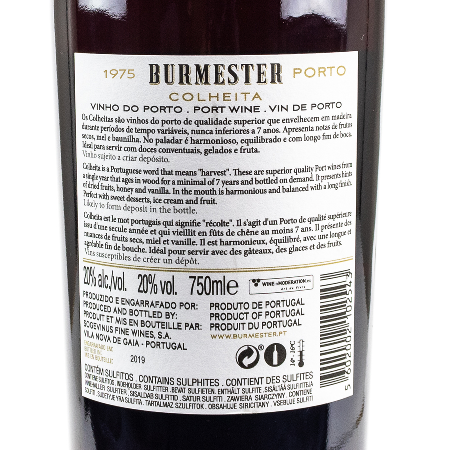 BURMESTER COLHEITA 1975 TAWNY