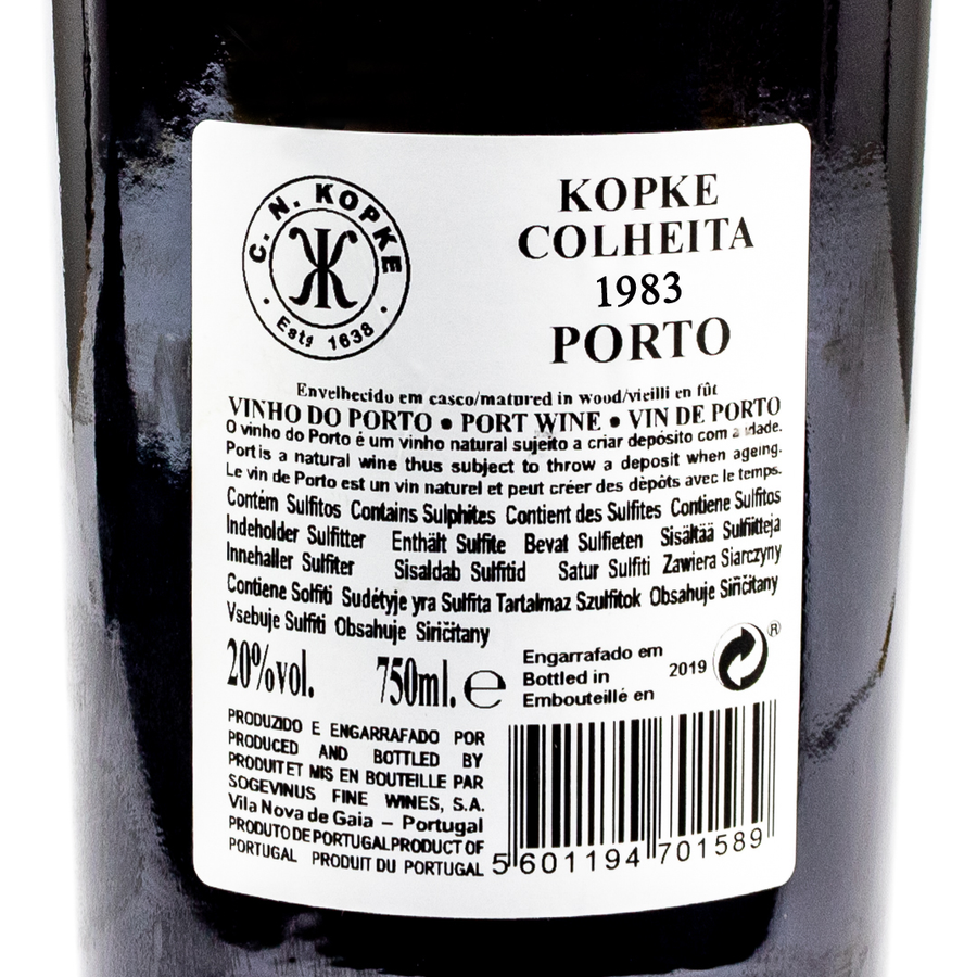 KOPKE COLHEITA 1983 TAWNY