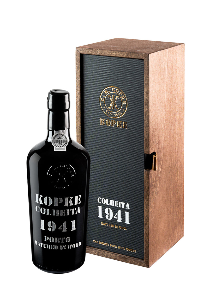 VINHO DO PORTO TINTO - KOPKE COLHEITA 1941 0,75L