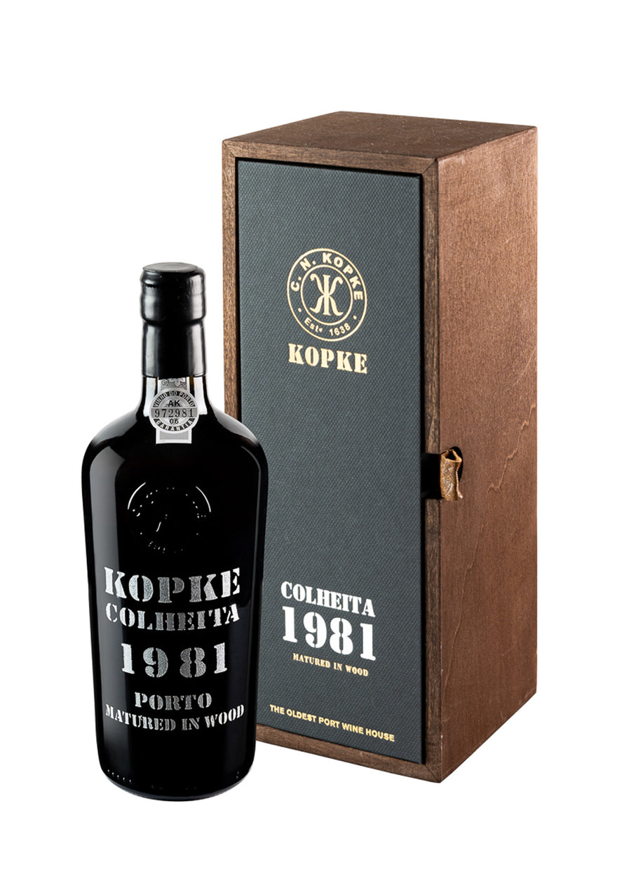 VINHO DO PORTO TINTO – KOPKE TAWNY COLHEITA 1981 0,75L